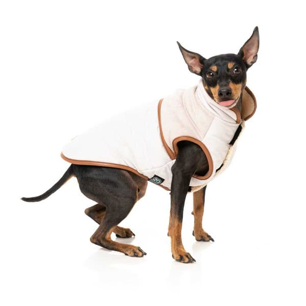 Fuzzyard Ivanhoe Hundjacka Beige 6