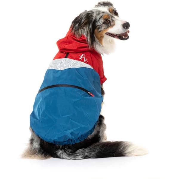 Fuzzyard The Seattle Regnfrakke Til Hund Rød 2