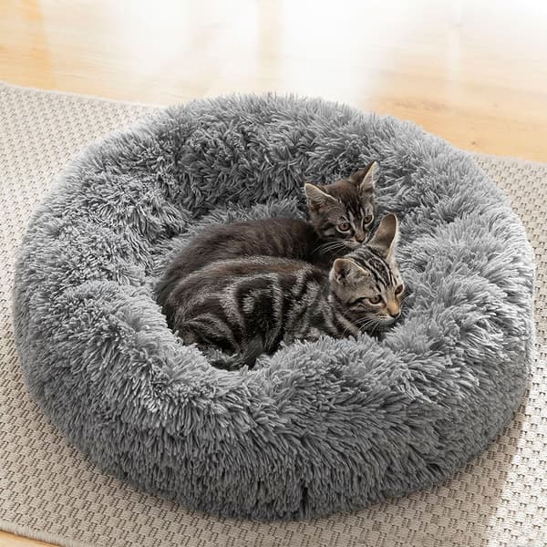 Innovagoods Lemmikkieläinsänky Anti Stress Bepess 60 Cm Harmaa