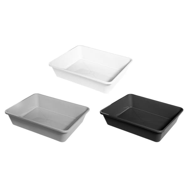 Kattlåda i plast 47x37 cm med 13 L kapacitet