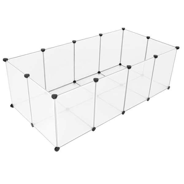 Lekhage för djur 143x73x46 cm – säker och rymlig inhägnad