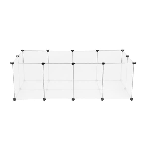 Kravlegård til dyr 143x73x46 cm - sikker og rummelig indhegning