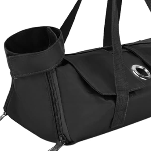 Foldbar, Multi-Size, Multifunktionel Pet Taske - Sort, Grøn