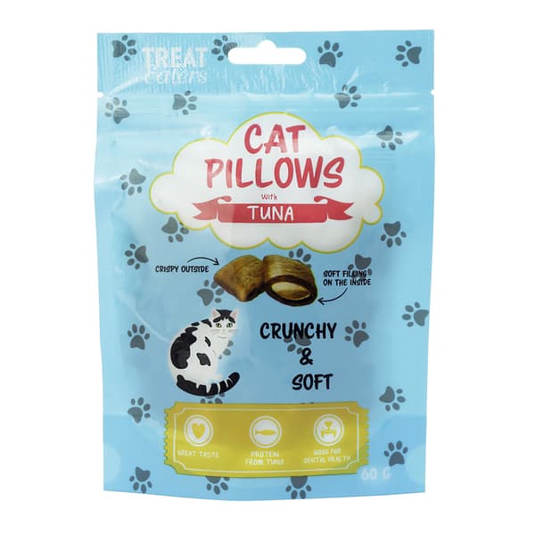 Tonnikalaa sisältävät kissan herkut - Treateaters Cat Pillows 60 g