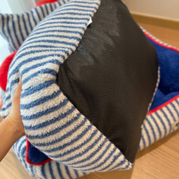 Katt- och hundfåtölj bekväm och mjuk bäddsoffa bäddsoffa 55 cm