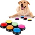Miniatyrbild 1 av 6: 4-Pack Talande Knappar för Hund & Katt,Hundträning