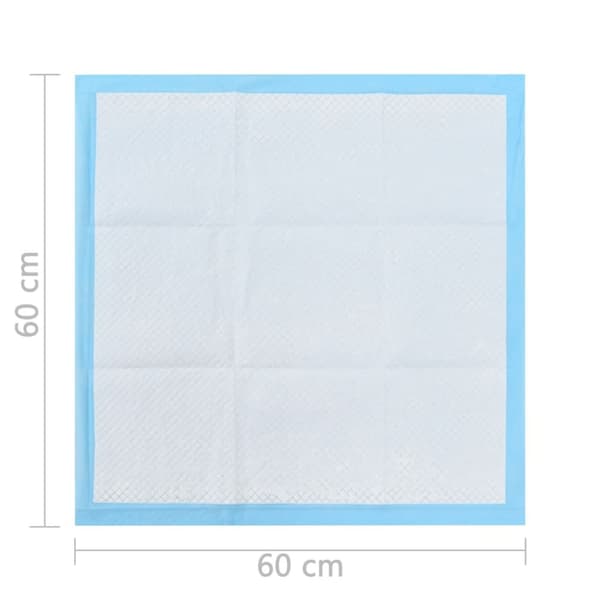vidaXL Dyretreningsmatter 400 stk 60x60 cm ikke-vevet stoff