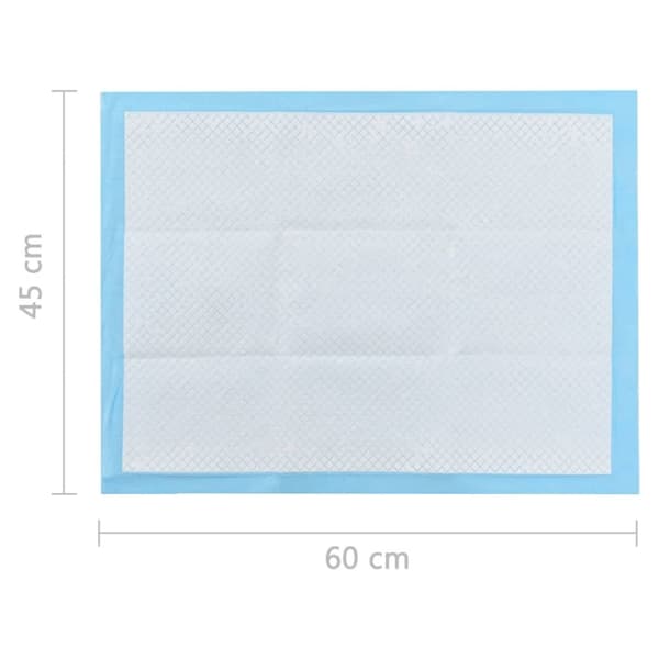 vidaXL Dyretreningsmatter 100 stk 60x45 cm ikke-vevet stoff