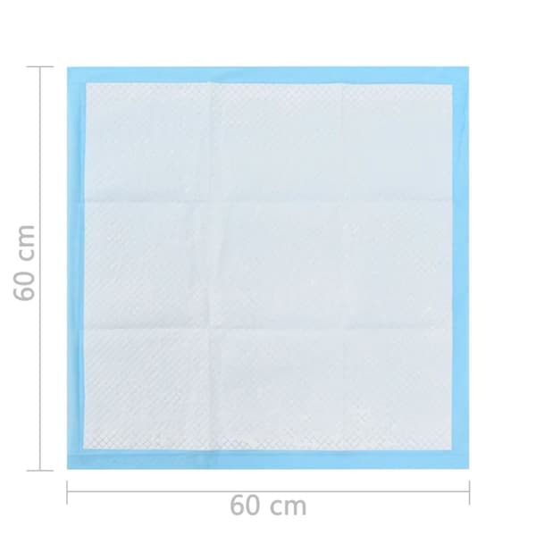 vidaXL Dyretreningsmatter 100 stk 60x60 cm ikke-vevet stoff