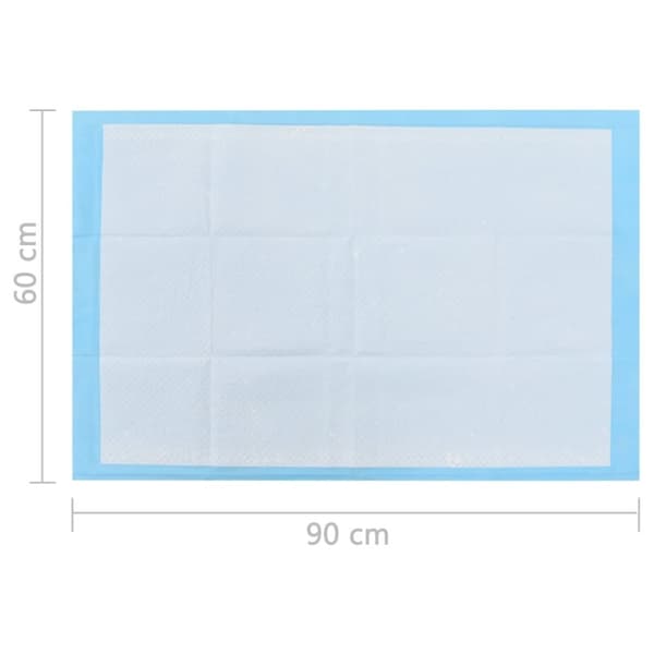 vidaXL Lemmikkieläimen koulutusalustat 200 kpl 90x60 cm kuitukangas