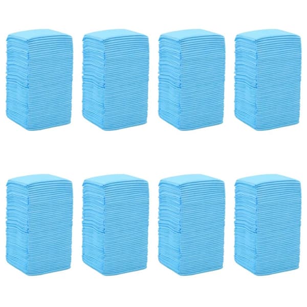 vidaXL Lemmikkieläimen koulutusalustat 400 kpl 60x60 cm kuitukangas -  Lemmikkien pissa-alustat