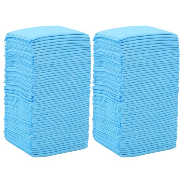 vidaXL Lemmikkieläimen koulutusalustat 100 kpl 60x60 cm kuitukangas -  Lemmikkien pissa-alustat