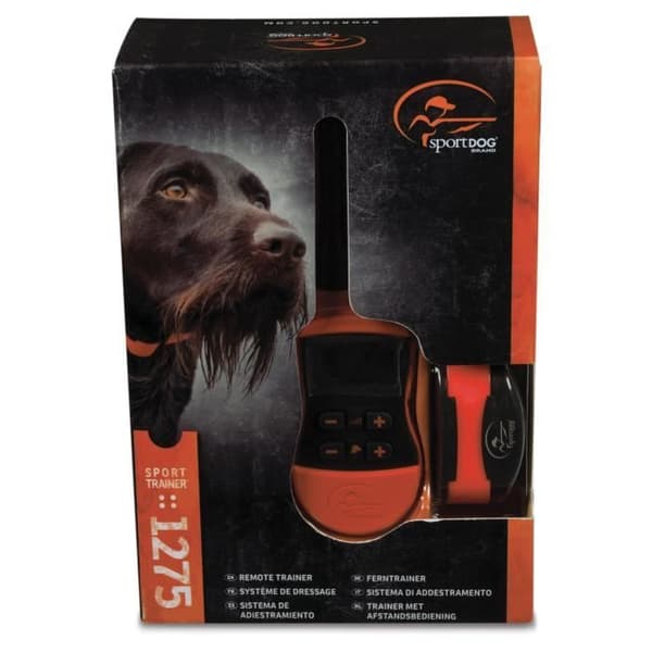 Dressyrhalsband - Sportdog - SD-875e - Svart - Uppladdningsbar USB - För hund