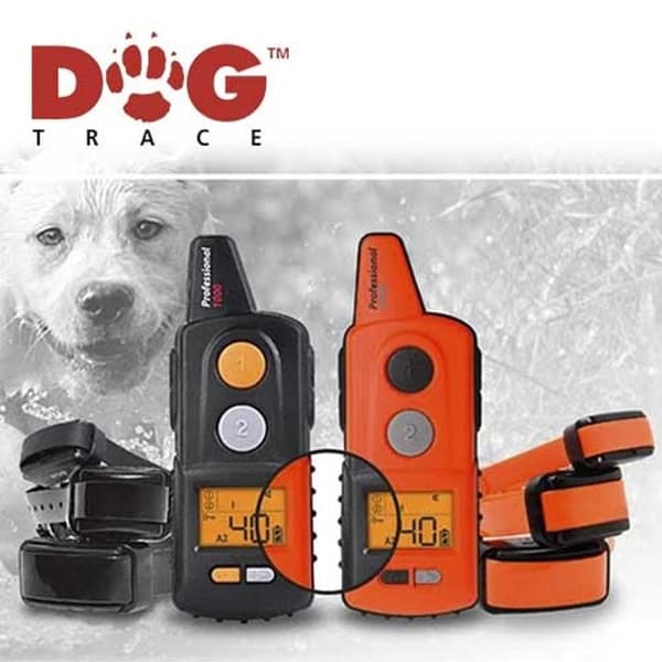 Dogtrace PRO - Professionell träningshalsband för professionell eller sportig användning med lång räckvidd 2 kilometer, Colo