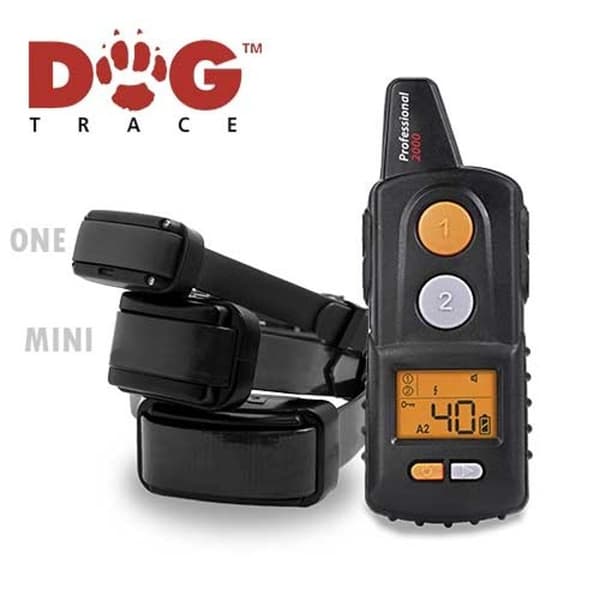 Dogtrace PRO - Professionell träningshalsband för professionell eller sportig användning med lång räckvidd 2 kilometer, Colo