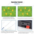 Miniatyrbild 4 av 4: TD® Elektroniskt stängsel typ 5000 meter vattentät fjärrkontroll husdjur elektrisk stöt halsband barkstoppare
