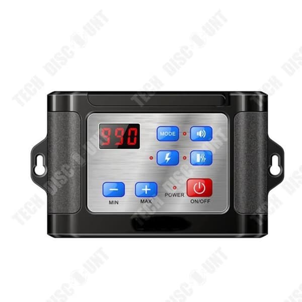 TD® Electronic Pet Fence 2 i 1 fjärrkontroll Vatten- och dammbeständig barkkontroll