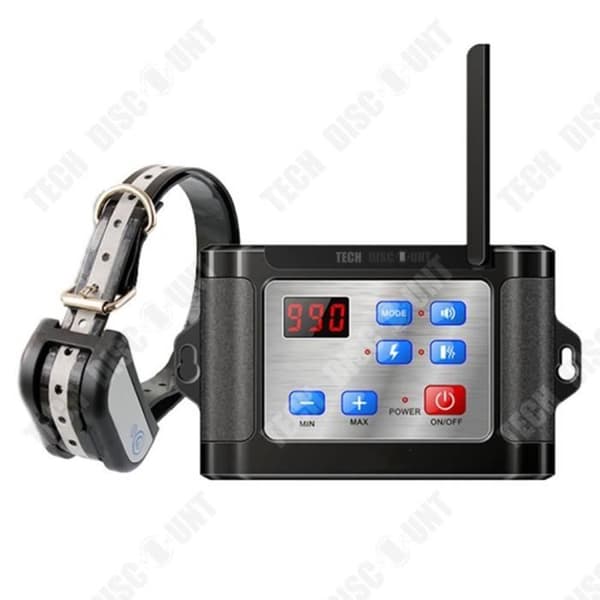 TD® Electronic Pet Fence 2 i 1 fjärrkontroll Vatten- och dammbeständig barkkontroll