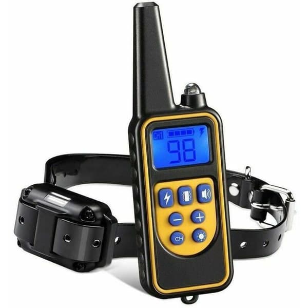 Dressagehalsband - Ej specificerad - Uppladdningsbar - IP67 Vattentät - 800m Räckvidd - 99 Vibrationsnivåer