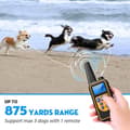 Miniatyrbild 3 av 4: Hundträningshalsband Uppladdningsbart och IP67 vattentätt med 99 vibrationsnivåer, elektrisk stöt, ljudläge