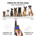 Miniatyrbild 4 av 4: Elektriskt hundträningshalsband, vattentätt och uppladdningsbart träningshalsband med fjärrkontroll