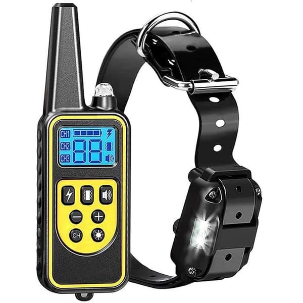 Hundträning halsband, hundskall halsband med vibrations- och ljudläge fjärrstyrt för hundträningsapparat för