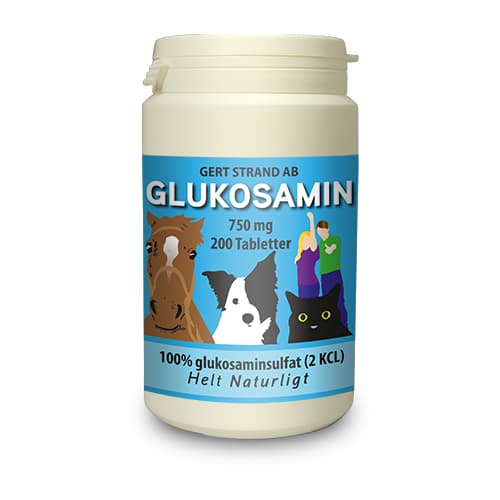 Glukosamintabletter 750 mg, 200-pack