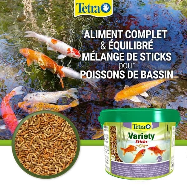 Tetra Pond Variety Sticks (innehåller: 10 L