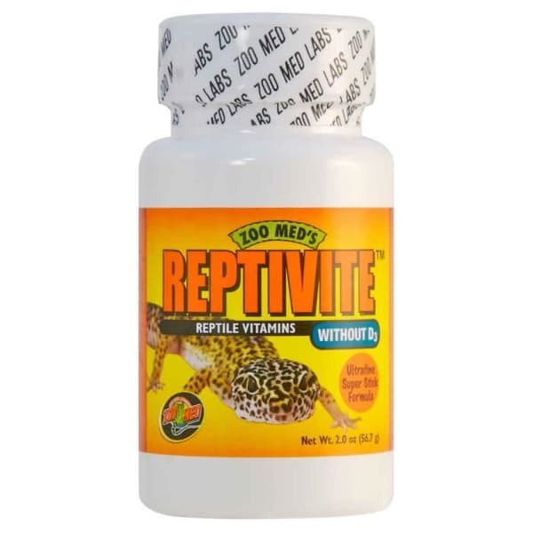 Zoomad - Reptivite D3 gratis vitamin för reptiler - 56,7g