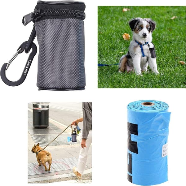 Hundpåsehållare Karbinhake 3-pack KARE&KIND