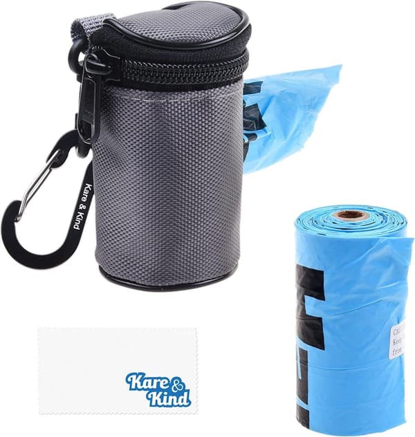 Hundpåsehållare Karbinhake 3-pack KARE&KIND