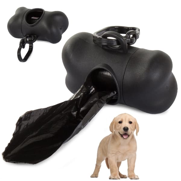 Hundbajspåsebehållare + påsar