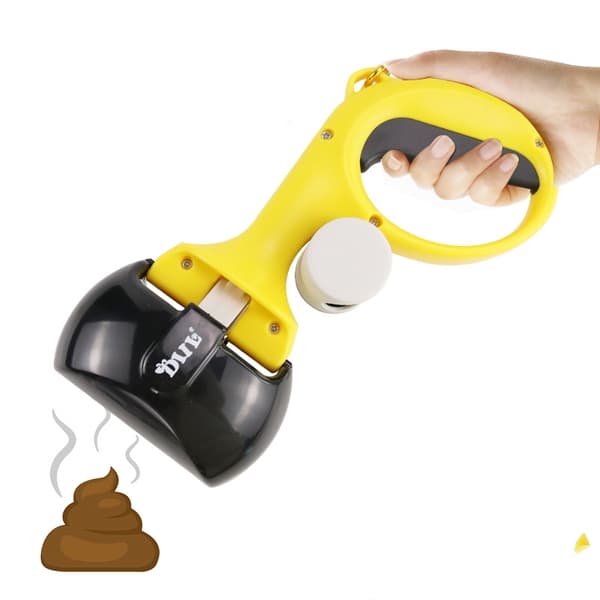 INF Bärbar Poop Scoop för Husdjur med Avfallspåsar