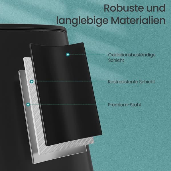 Pedal Bin - Kök Prullen Bin 30 liter, hygienisk design