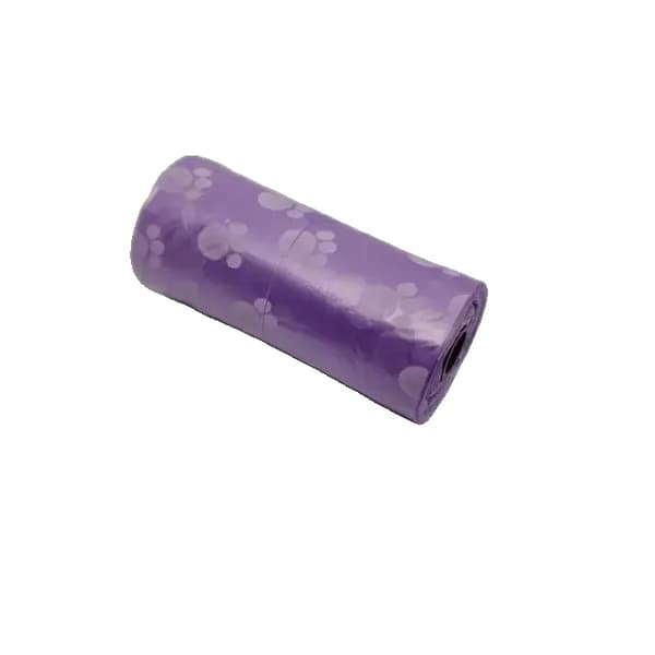 Hundepose, Miljøvenligt Materiale, Bærbar Dispenser,Lilla