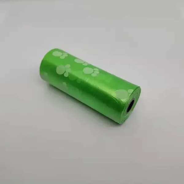 Hundepose, Miljøvenligt Materiale, Bærbar Dispenser,Grøn