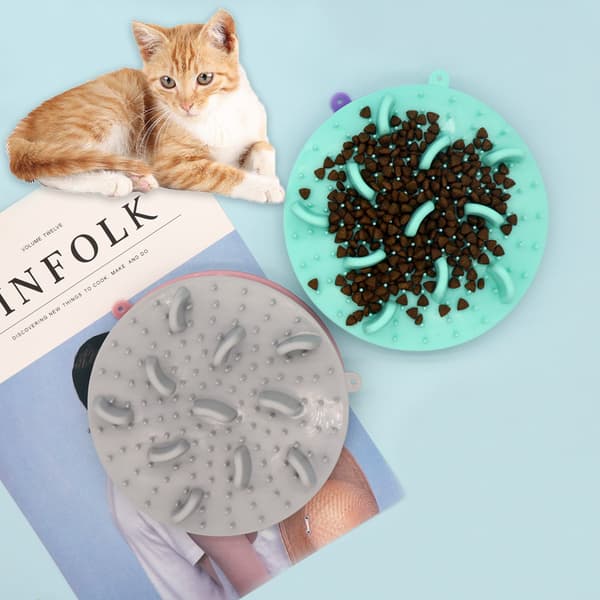 INF Silikone Pet Slow Fodringsmåtte