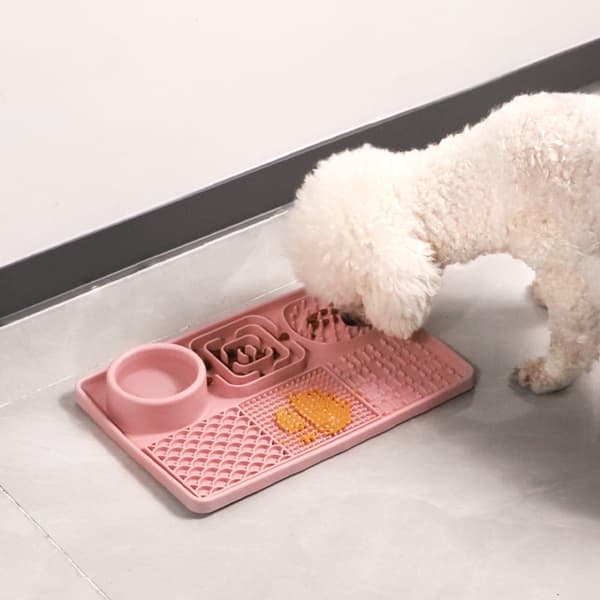 INF Slow Feeding Mat with Scraper (Rectangle)