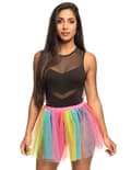 Miniatyrbillede 2 af 2: Tutu arc-en-ciel til kvinder.Size-M