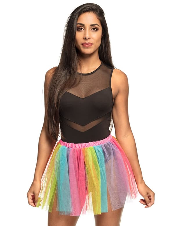 Tutu arc-en-ciel til kvinder.Size-M