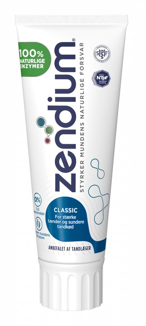 Tandkräm ZENDIUM Classic 75ml 12st