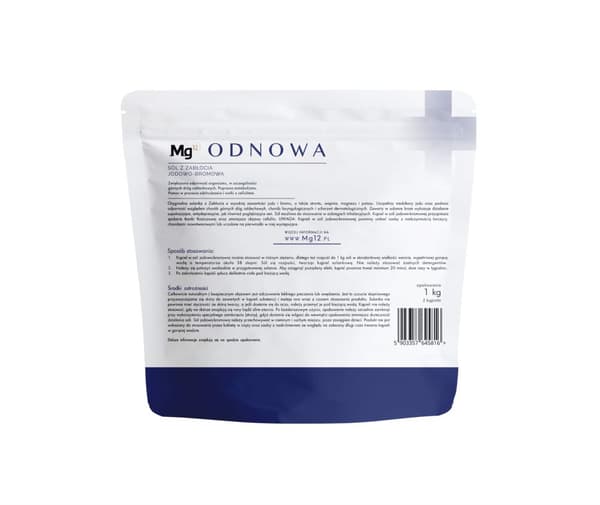 Jod-bromsalt från ZABŁOCIE Mg12 ODNOWA Jod-bromsalt Mg12 ODNOWA från Zabłocie - 1kg