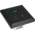 Miniatyrbilde 2 av 2: Namron Powersocket 2xUSB-C lader 35W Sort