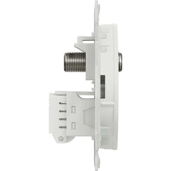 ELKO One modularuttak 2x8 kat6 UTP 1xF/F Renhvit