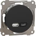 Miniatyrbilde 1 av 6: ELKO One USB PD A+C lader 21W Sort