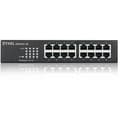 Miniatyrbilde 3 av 3: Zyxel GS1100-16 16 port Gigabit Unmanaged Switch v3