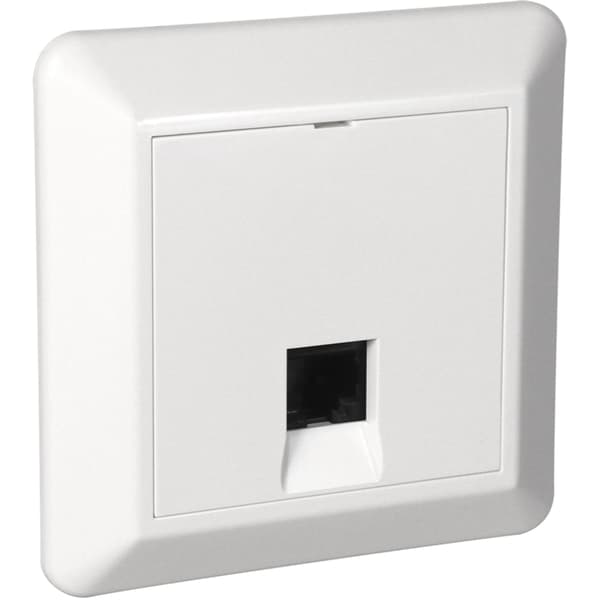 Modulærkontakt 1xKat.6 UTP Innfelt NCS