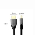 Miniatyrbild 2 av 5: Philips hdmi hdmi kabelanslutningskabel bildskärm TV dator projektor set top box 4k videokabel 2m