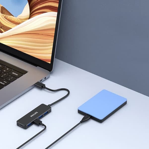 Philips USB3.0 udvidelsesdockingstation En til fire USB-hub til bærbar grænseflade HUB Splitter