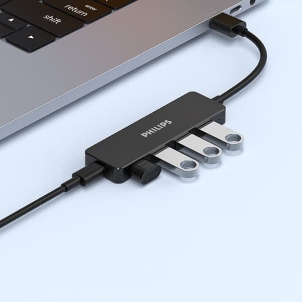 Philips USB3.0 udvidelsesdockingstation En til fire USB-hub til bærbar grænseflade HUB Splitter